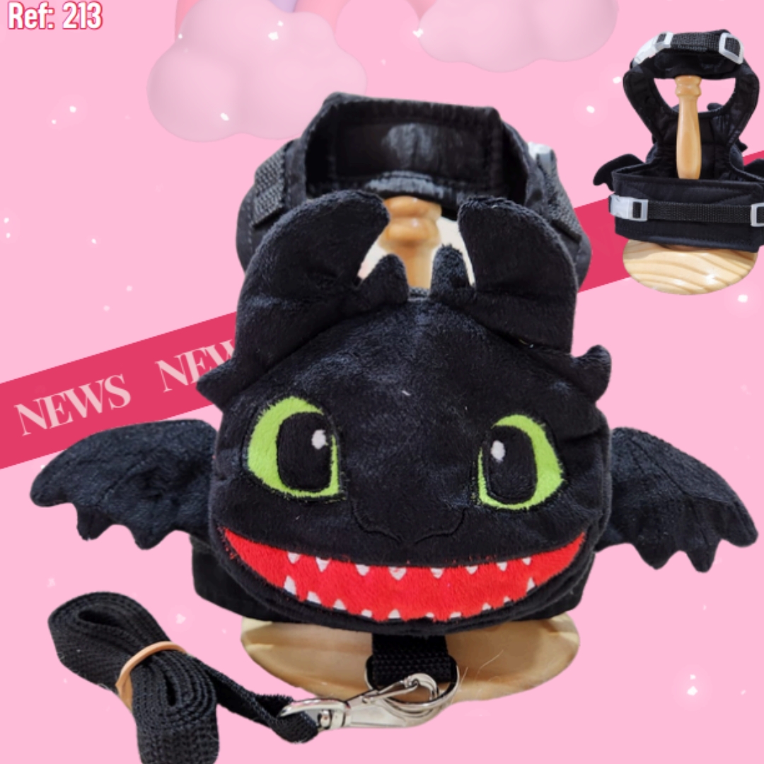 PEITORAL MOCHILA DRAGÃO