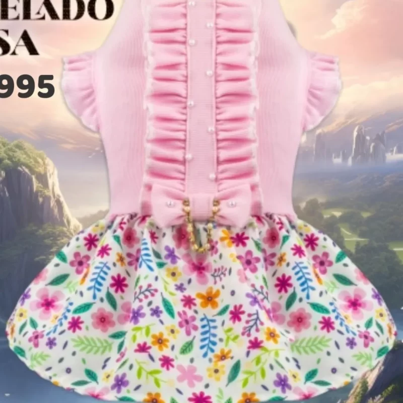 Vestido Canelado