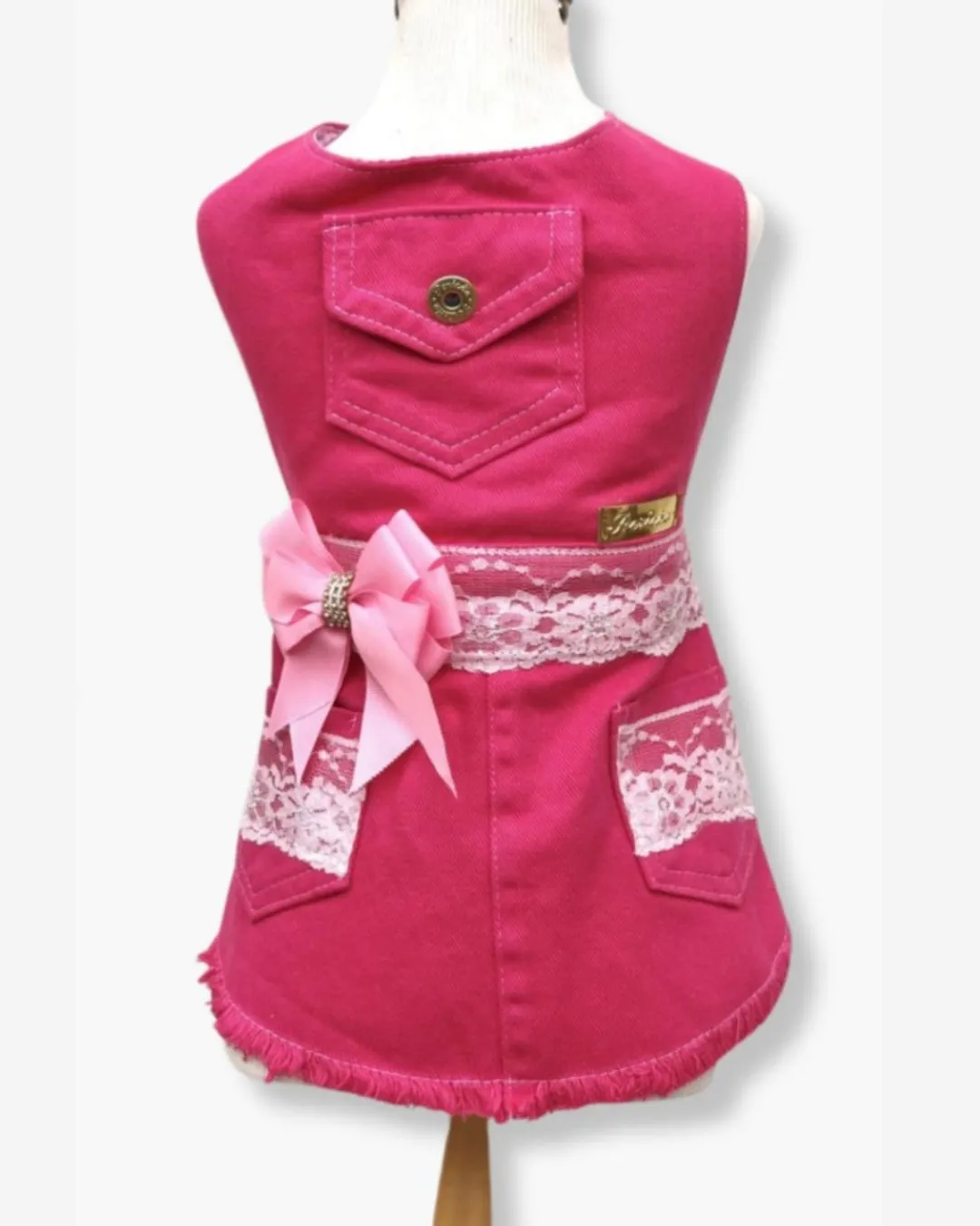 Vestido Jeans Rosa