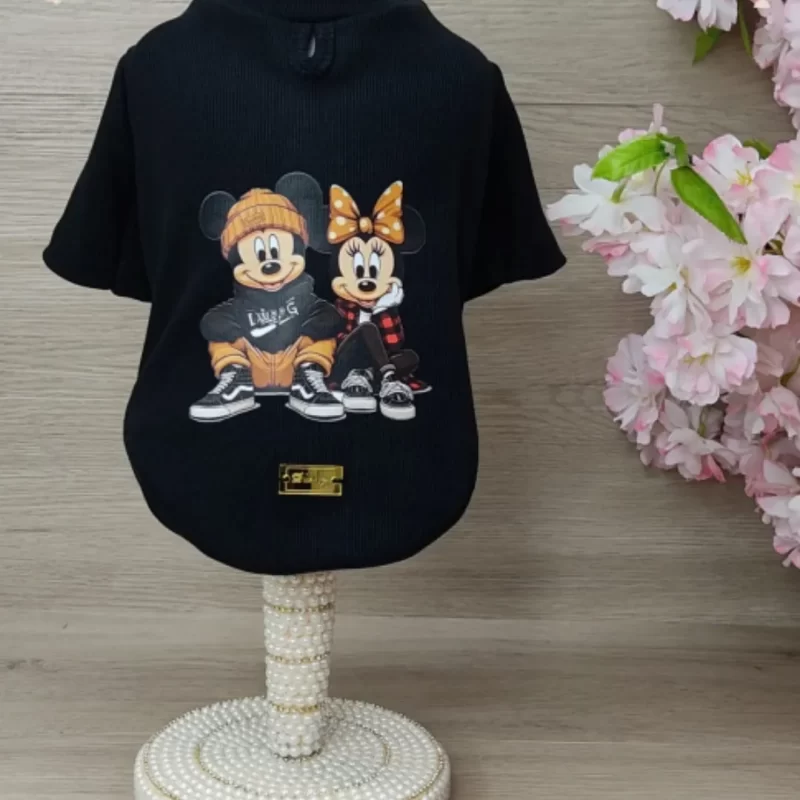 T- Shirt Vintage Preta