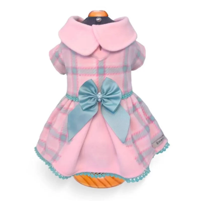 Casaco Beepet Microsoft Tartan Rosa