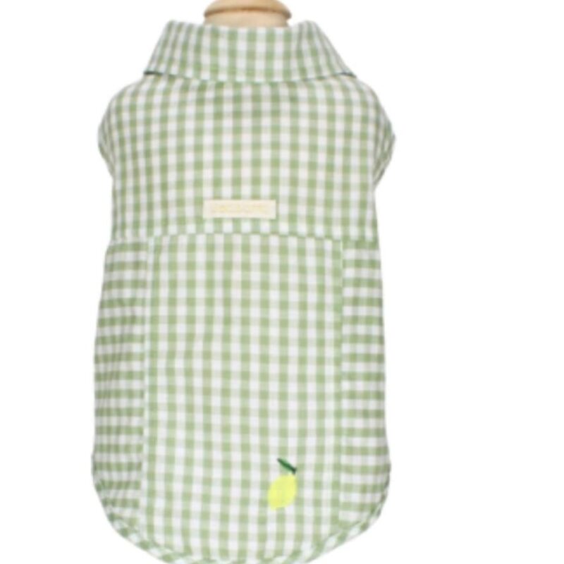 CAMISA SEM MANGA PATA CHIC - LIMÃO SICILIANO