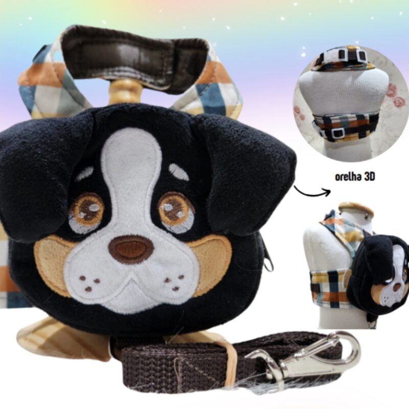 PEITORAL MOCHILA CACHORRO