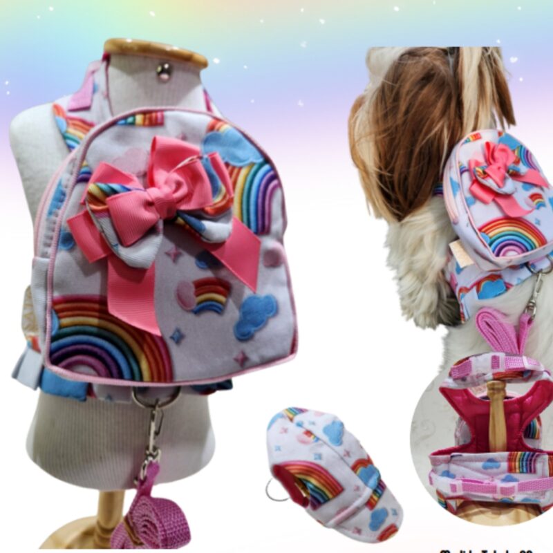 Peitoral Mochila Arco Íris
