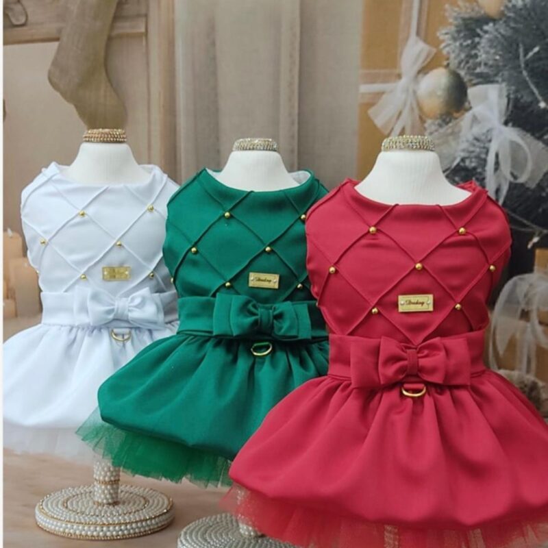 Vestido encanto nervuras